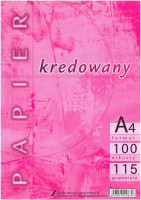 Papier kredowy A4/100 115g Kreska